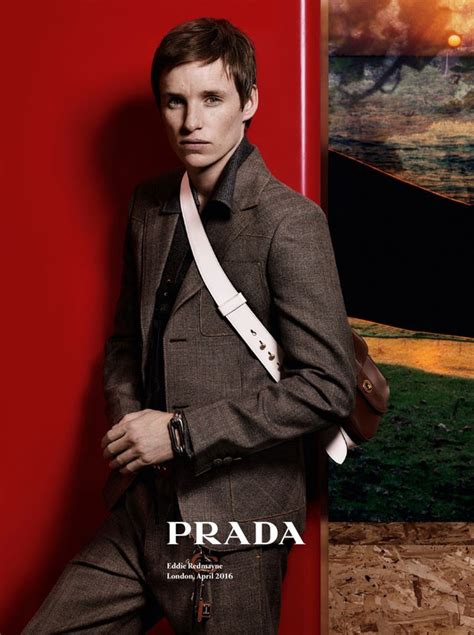 eddie redmayne prada intarsia|Eddie Redmayne Is The New Face Of Prada .